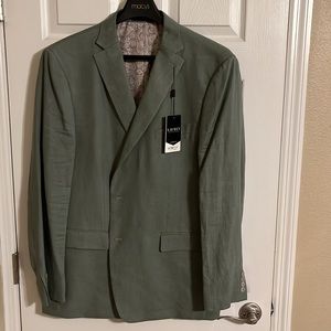 Men’s Sage Linen classic fit ultra flex sports coat